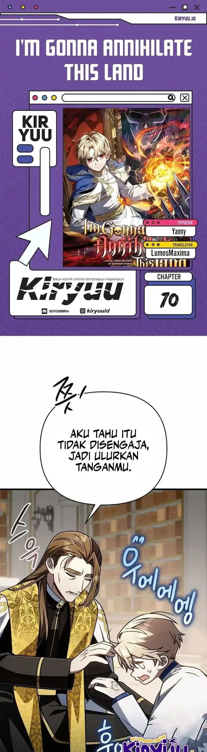 I’m Going To Destroy This Country Chapter 70 - halaman 1