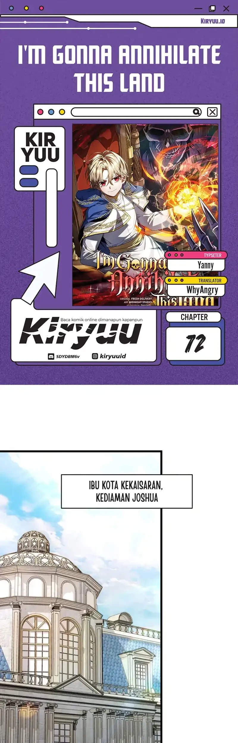 I’m Going To Destroy This Country Chapter 72 - halaman 1