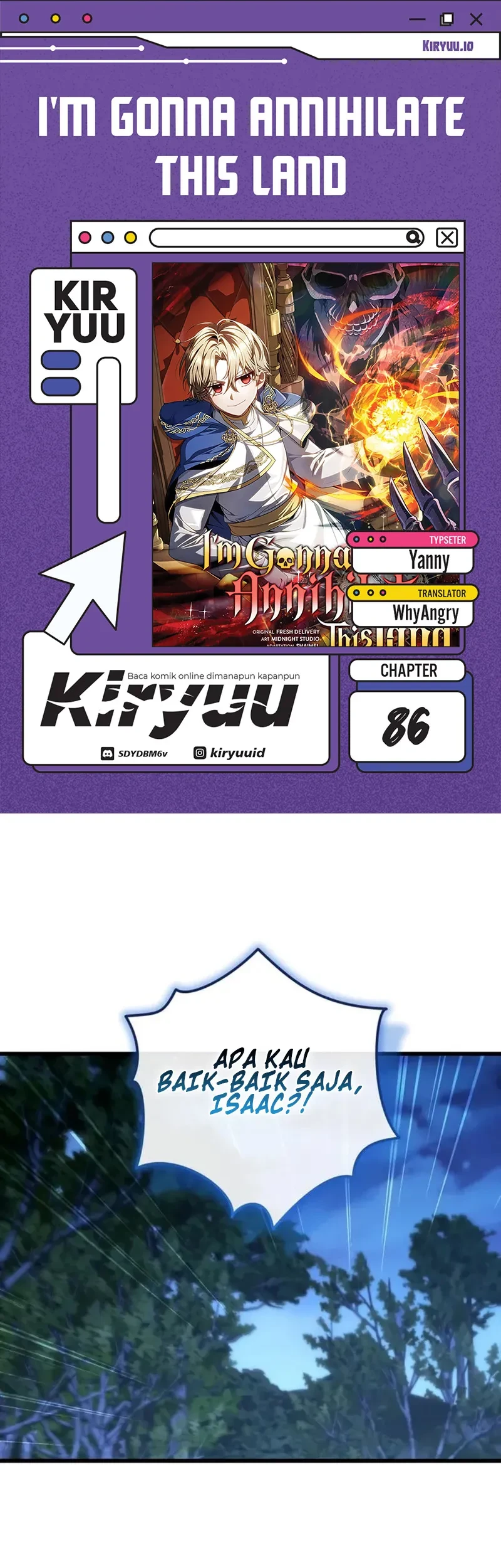 I’m Going To Destroy This Country Chapter 86 - halaman 1