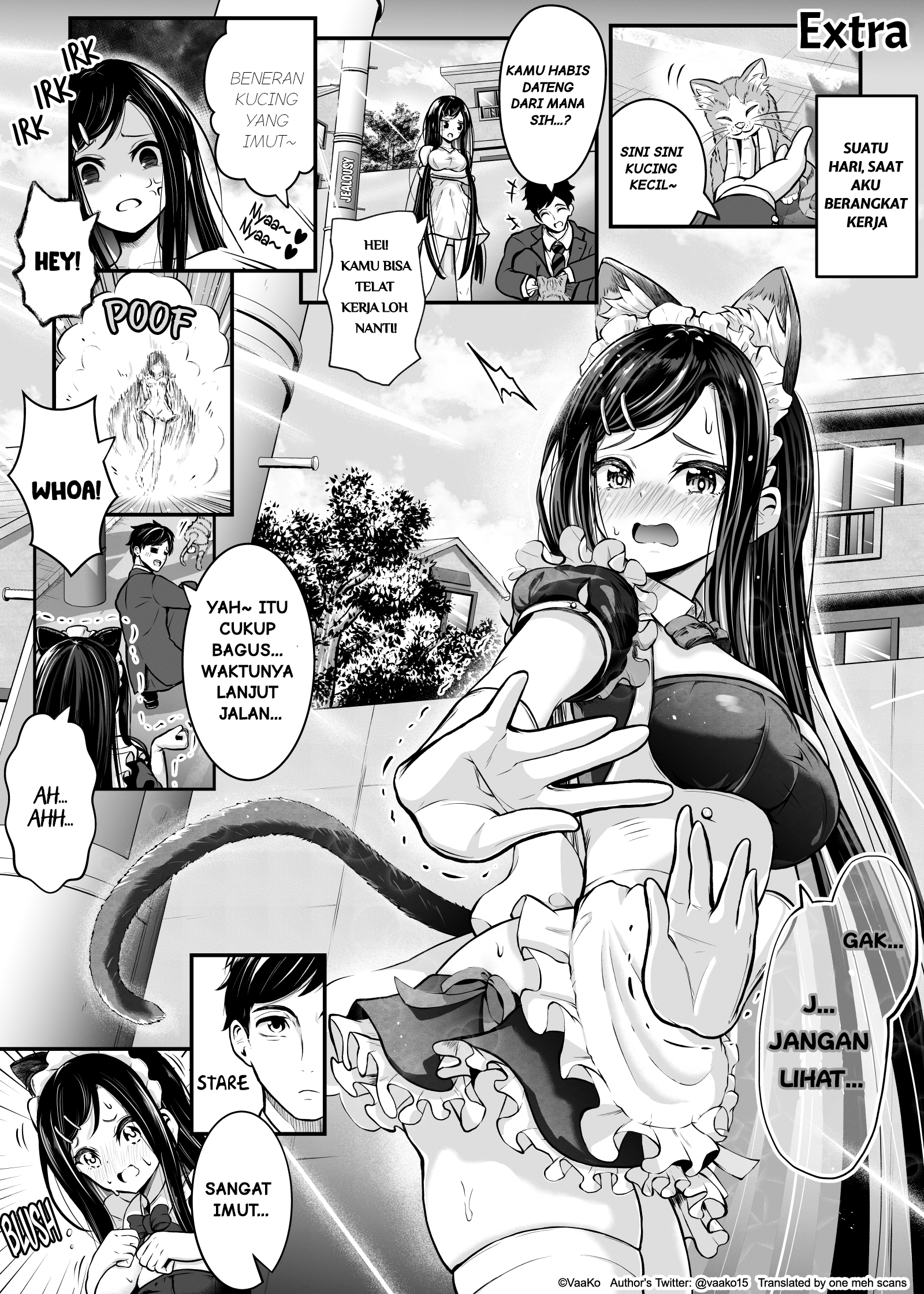 I’m Haunted by a Ghost, but it Keeps Getting Cuter! Chapter 9.5 - halaman 1