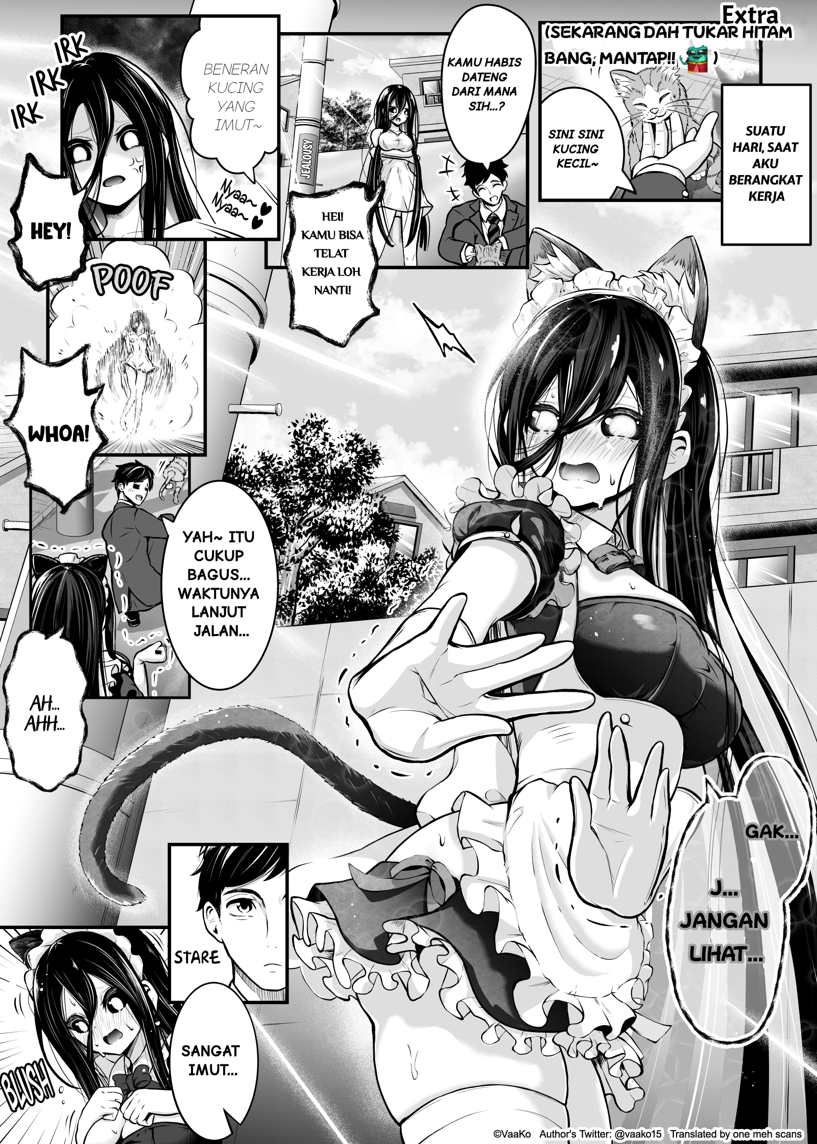 I’m Haunted by a Ghost, but it Keeps Getting Cuter! Chapter 9.5 - halaman 2