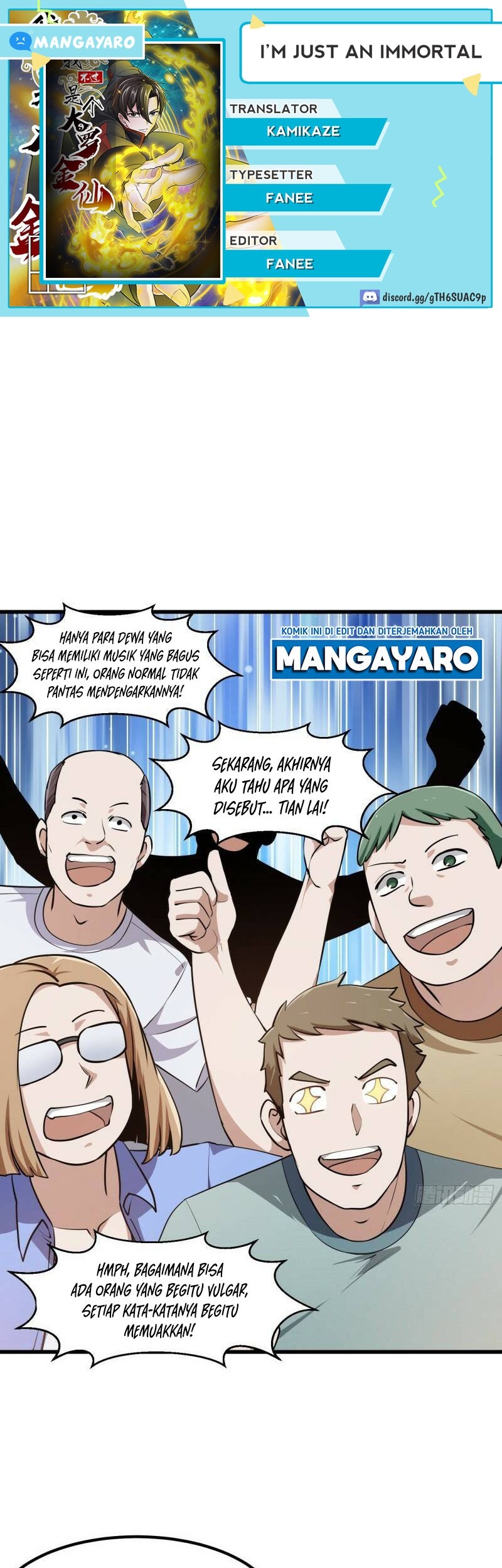 I’m Just An Immortal Chapter 116 - halaman 1