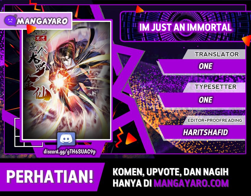 I’m Just An Immortal Chapter 8 - halaman 1