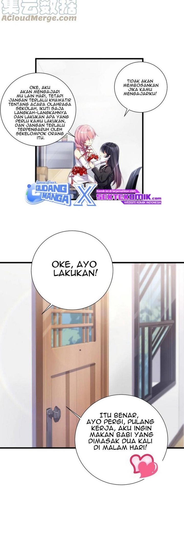I’m My Household Girlfriend Chapter 58 - halaman 10