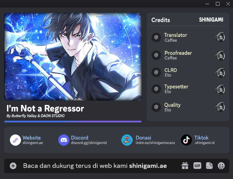 I’m Not a Regressor Chapter 41 - halaman 1