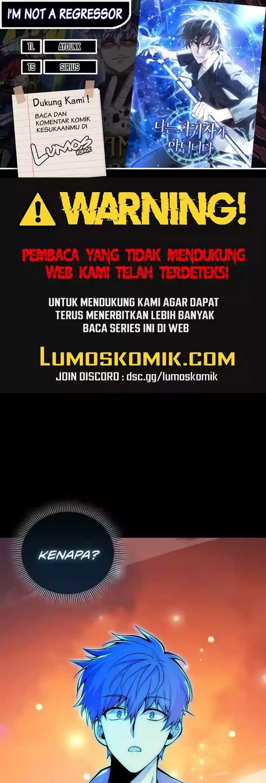 I’m Not a Regressor Chapter 55 - halaman 1