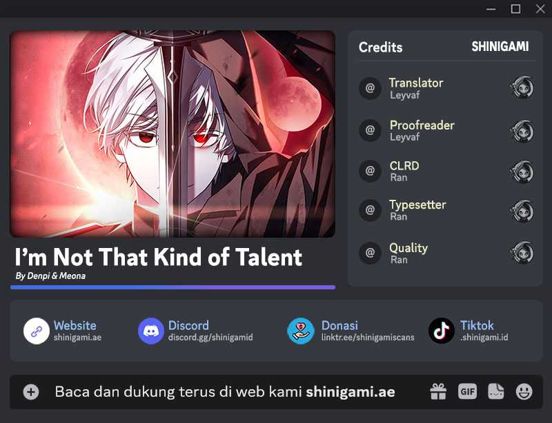 I'm Not That Kind of Talent Chapter 75 - halaman 1