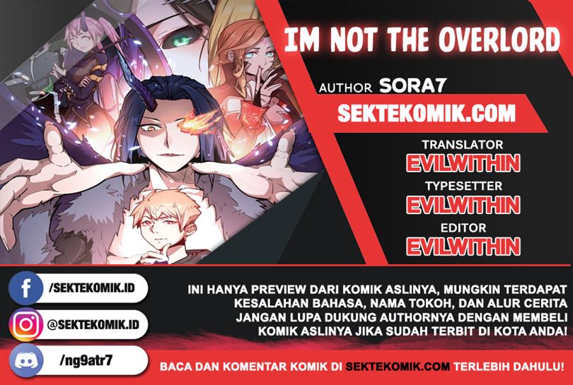 I’m Not The Overlord Chapter 1 - halaman 1