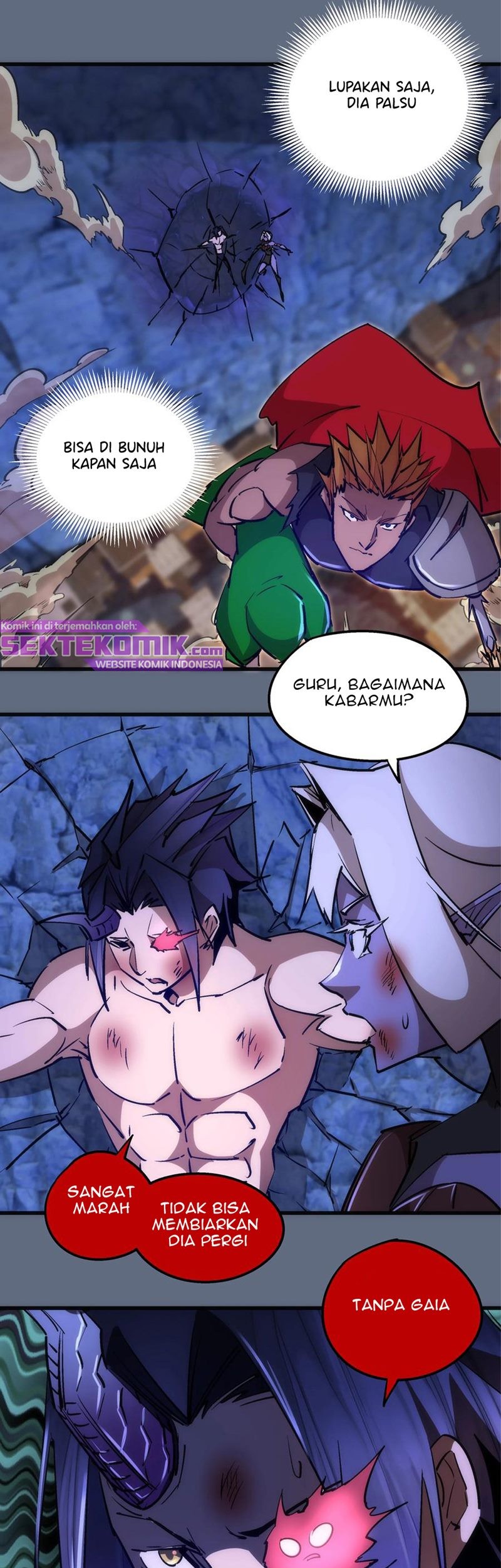 I’m Not The Overlord Chapter 101 - halaman 34