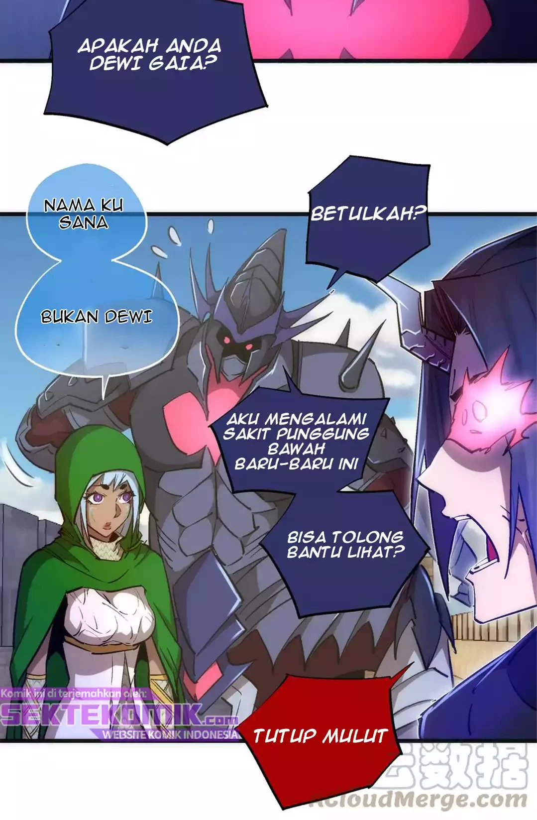 I’m Not The Overlord Chapter 107 - halaman 5