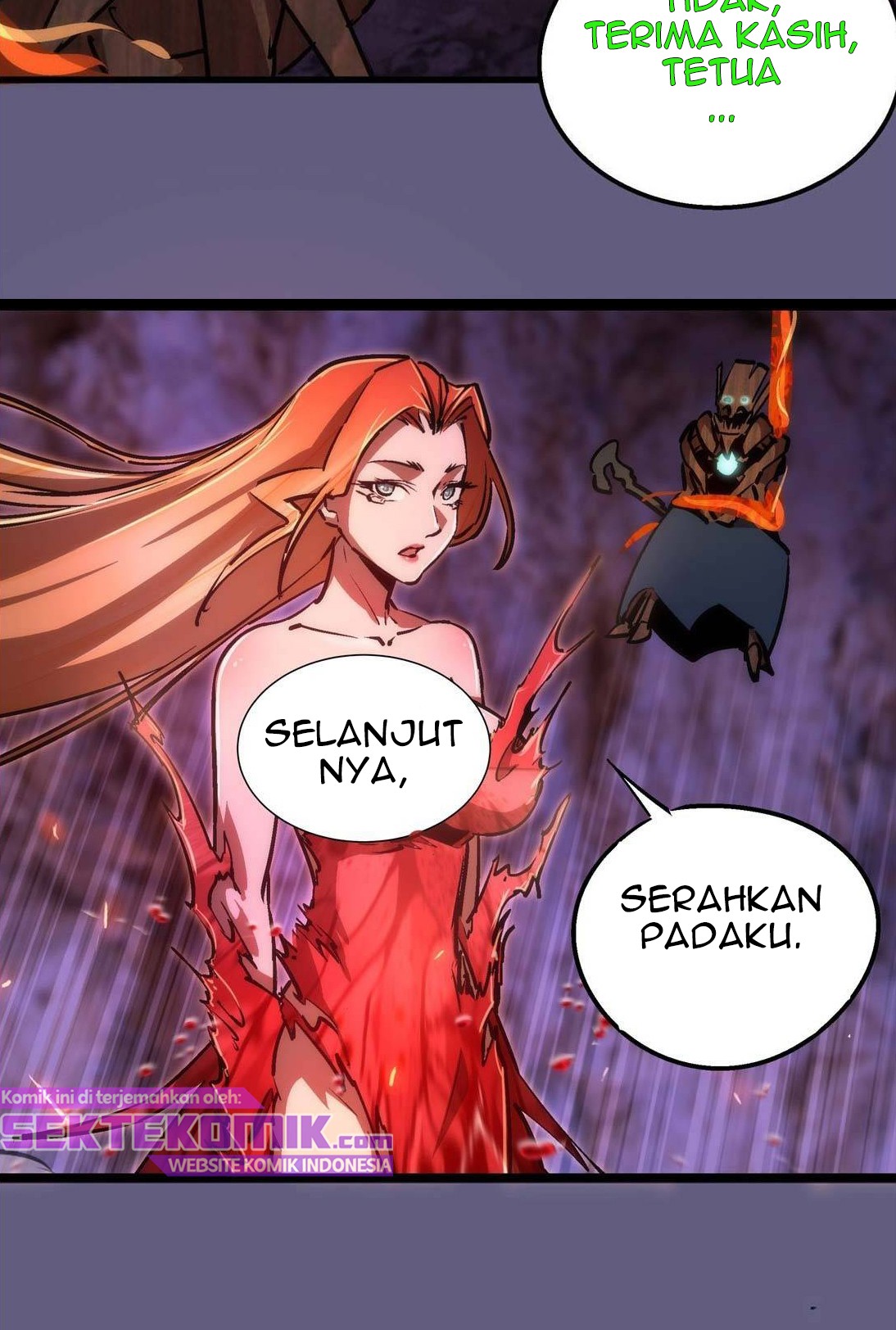 I’m Not The Overlord Chapter 68 - halaman 34