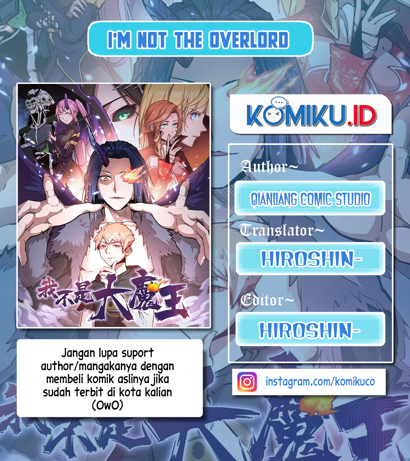 I’m Not The Overlord Chapter 8 - halaman 1