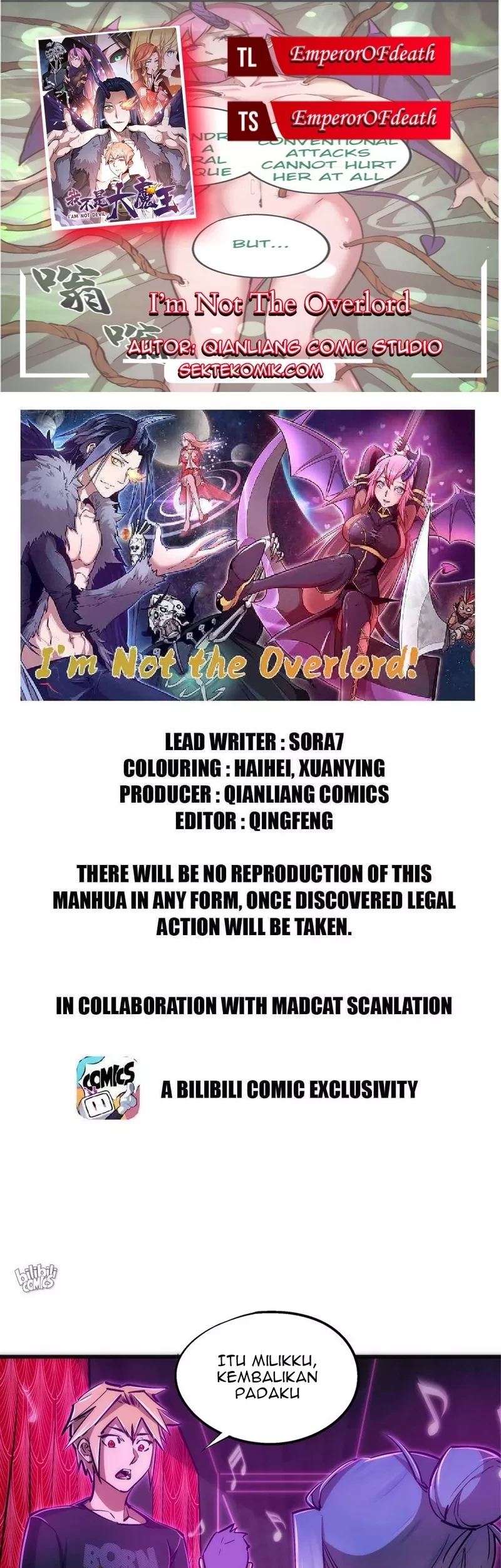 I’m Not The Overlord Chapter 86 - halaman 1