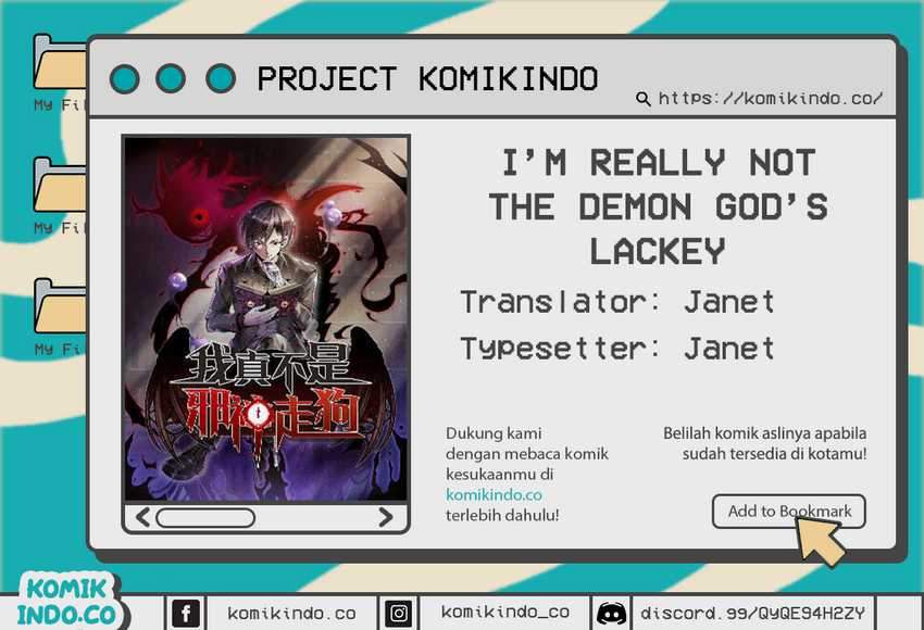 I’m Really Not The Demon God’s Lackey Chapter 2 - halaman 1