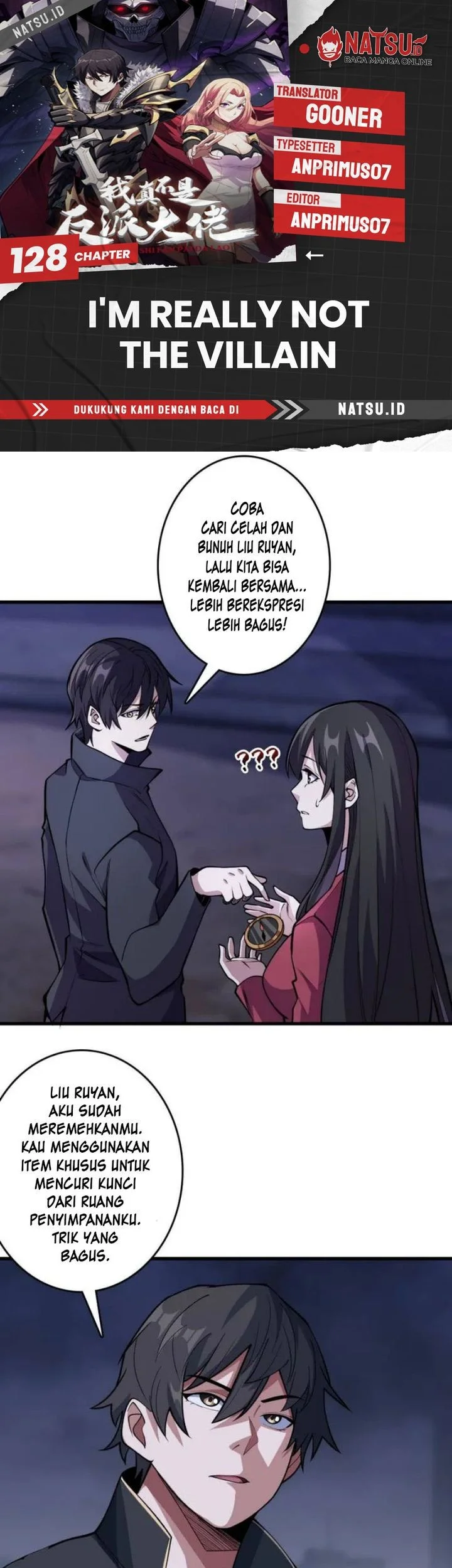 I’m Really Not The Villain Chapter 128 - halaman 1