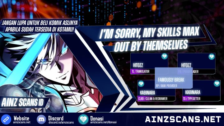 I’m Sorry, My Skills Max Out by Themselves Chapter 13 - halaman 1