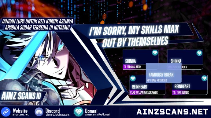 I’m Sorry, My Skills Max Out by Themselves Chapter 2 - halaman 1