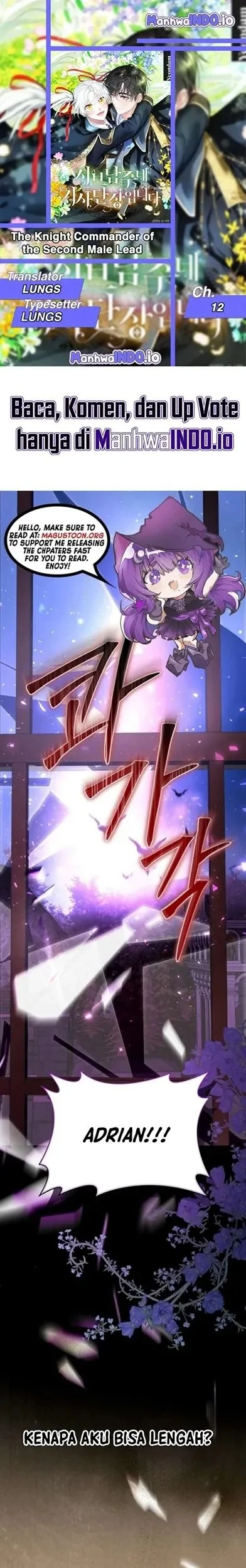 I’m the Commander of the Second Male Lead’s Knights Chapter 12 - halaman 1
