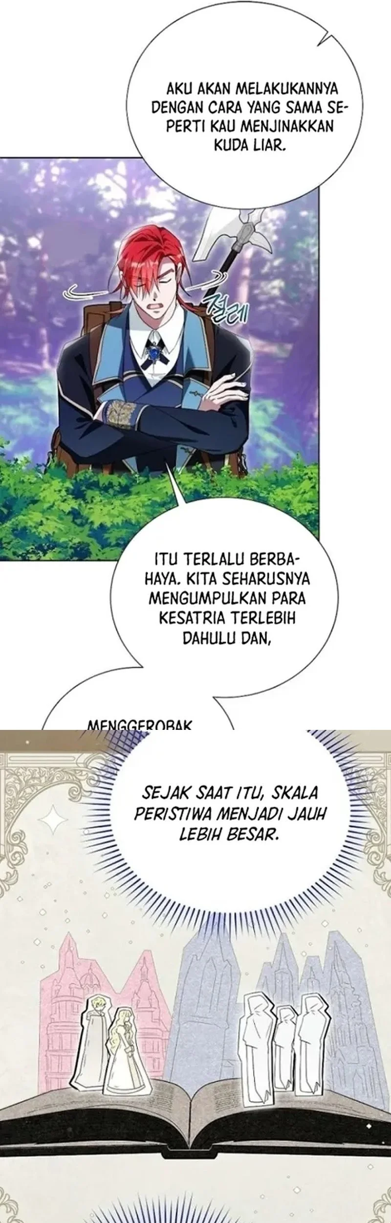I’m the Commander of the Second Male Lead’s Knights Chapter 22 - halaman 85