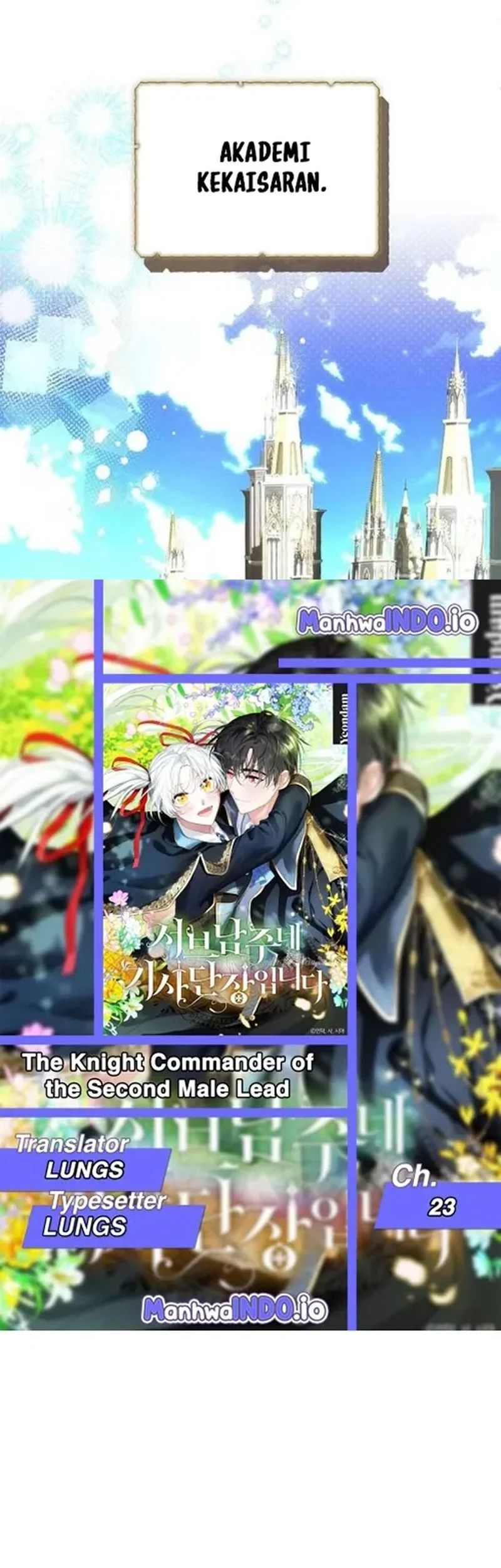 I’m the Commander of the Second Male Lead’s Knights Chapter 23 - halaman 4