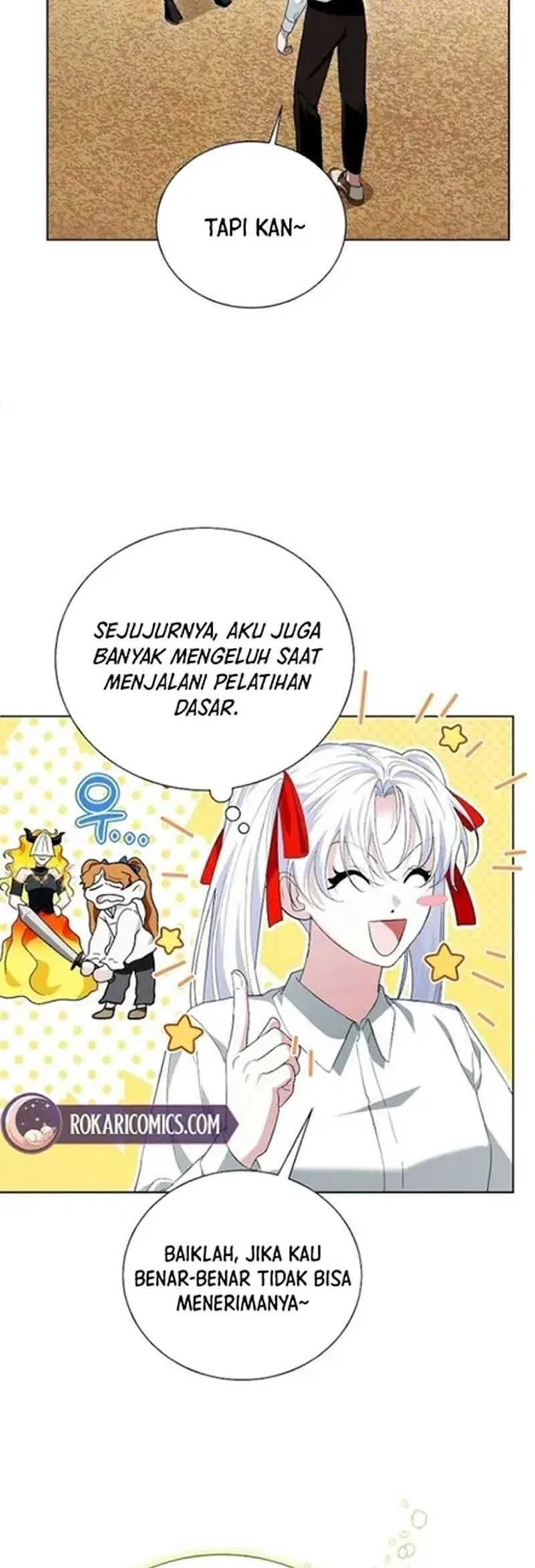 I’m the Commander of the Second Male Lead’s Knights Chapter 23 - halaman 68