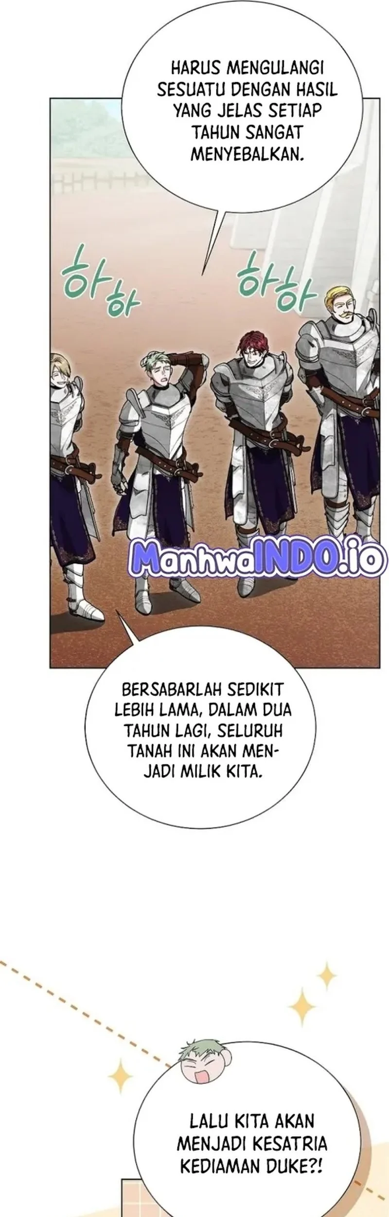 I’m the Commander of the Second Male Lead’s Knights Chapter 26 - halaman 79