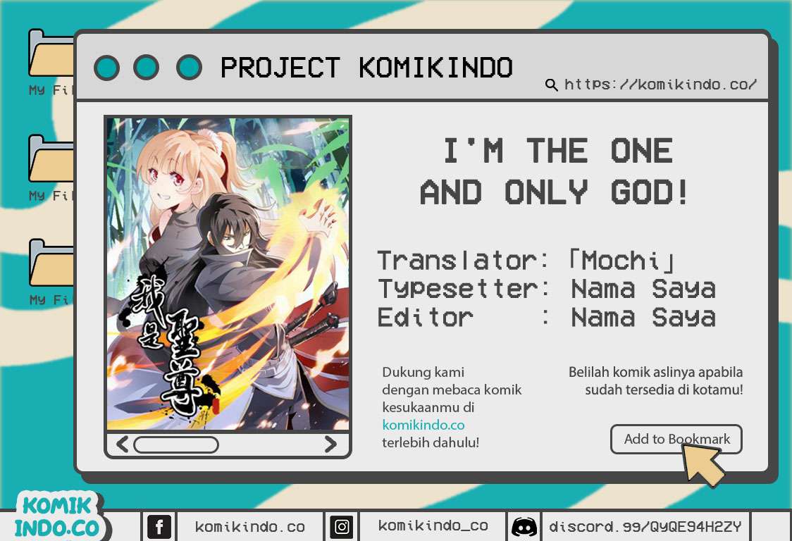 I’m the One and Only God! Chapter 3.2 - halaman 1