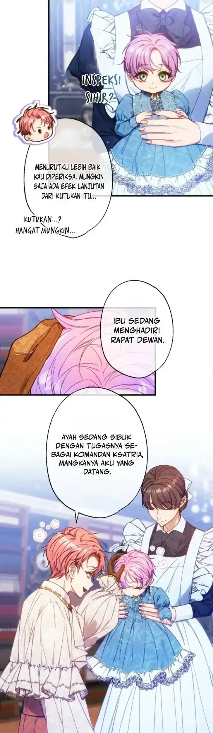 I’m the Tyrant’s Baby, But My Family Adores Me Chapter 33 - halaman 4