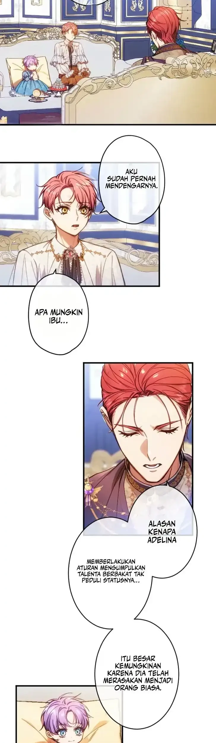 I’m the Tyrant’s Baby, But My Family Adores Me Chapter 34 - halaman 35