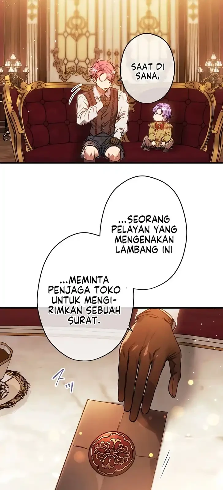 I’m the Tyrant’s Baby, But My Family Adores Me Chapter 44 - halaman 12