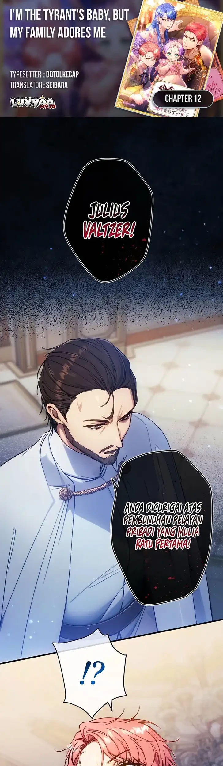 I’m the Tyrant’s Baby, But My Family Adores Me Chapter 45 - halaman 1