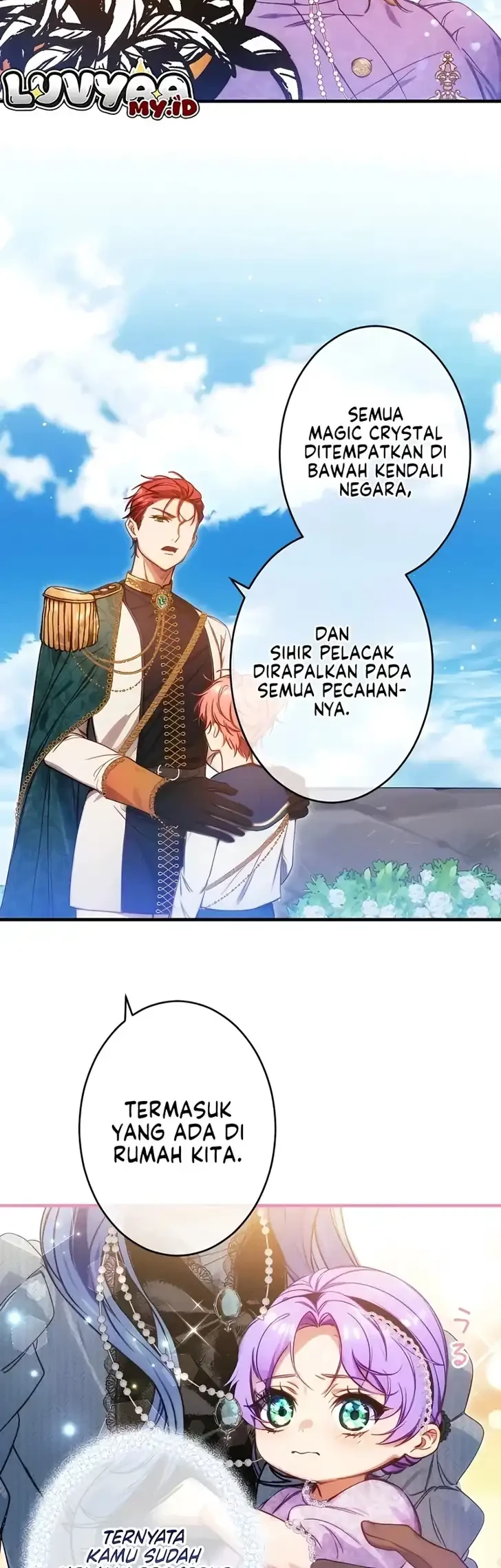 I’m the Tyrant’s Baby, But My Family Adores Me Chapter 50 - halaman 9