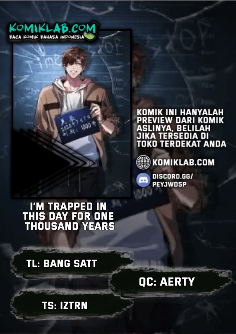 I’m Trapped in This Day for One Thousand Years Chapter 13 - halaman 1