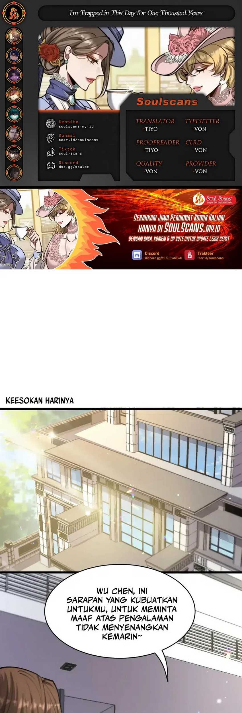 I’m Trapped in This Day for One Thousand Years Chapter 187 - halaman 1