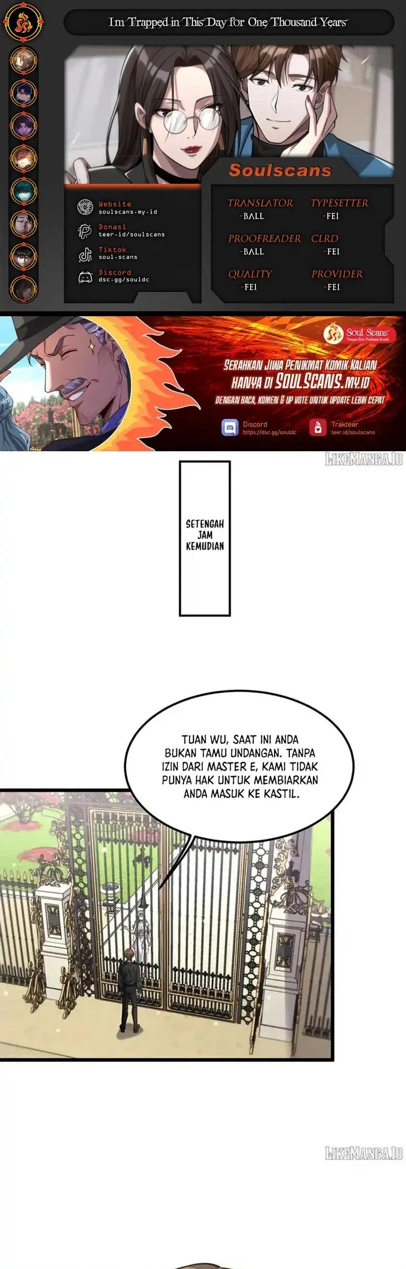 I’m Trapped in This Day for One Thousand Years Chapter 210 - halaman 1