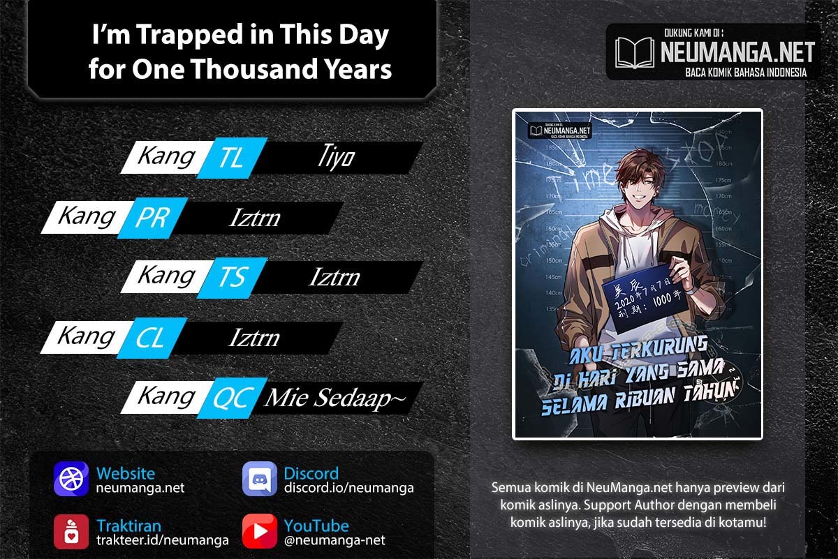 I’m Trapped in This Day for One Thousand Years Chapter 25 - halaman 1