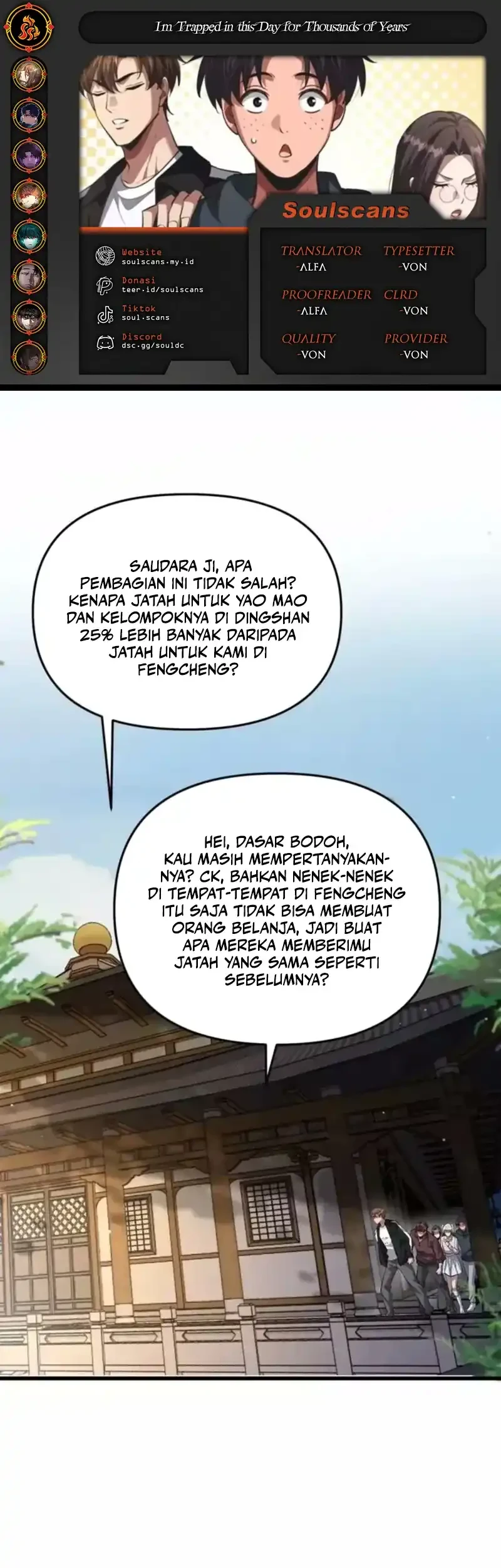 I’m Trapped in This Day for One Thousand Years Chapter 256 - halaman 1