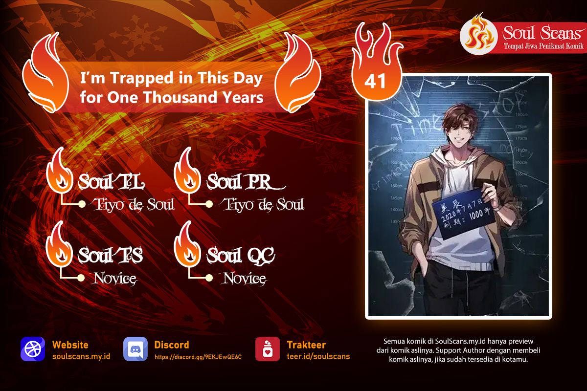 I’m Trapped in This Day for One Thousand Years Chapter 41 - halaman 1