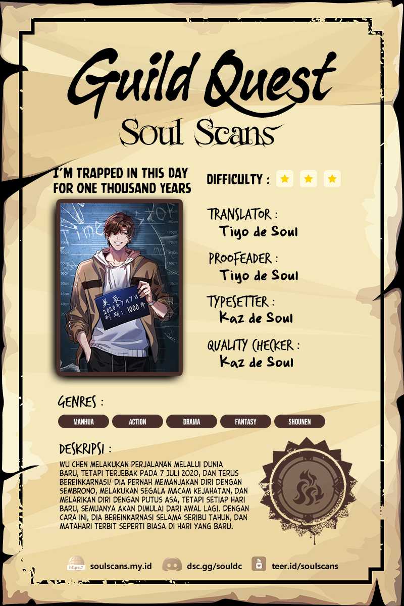 I’m Trapped in This Day for One Thousand Years Chapter 66 - halaman 1