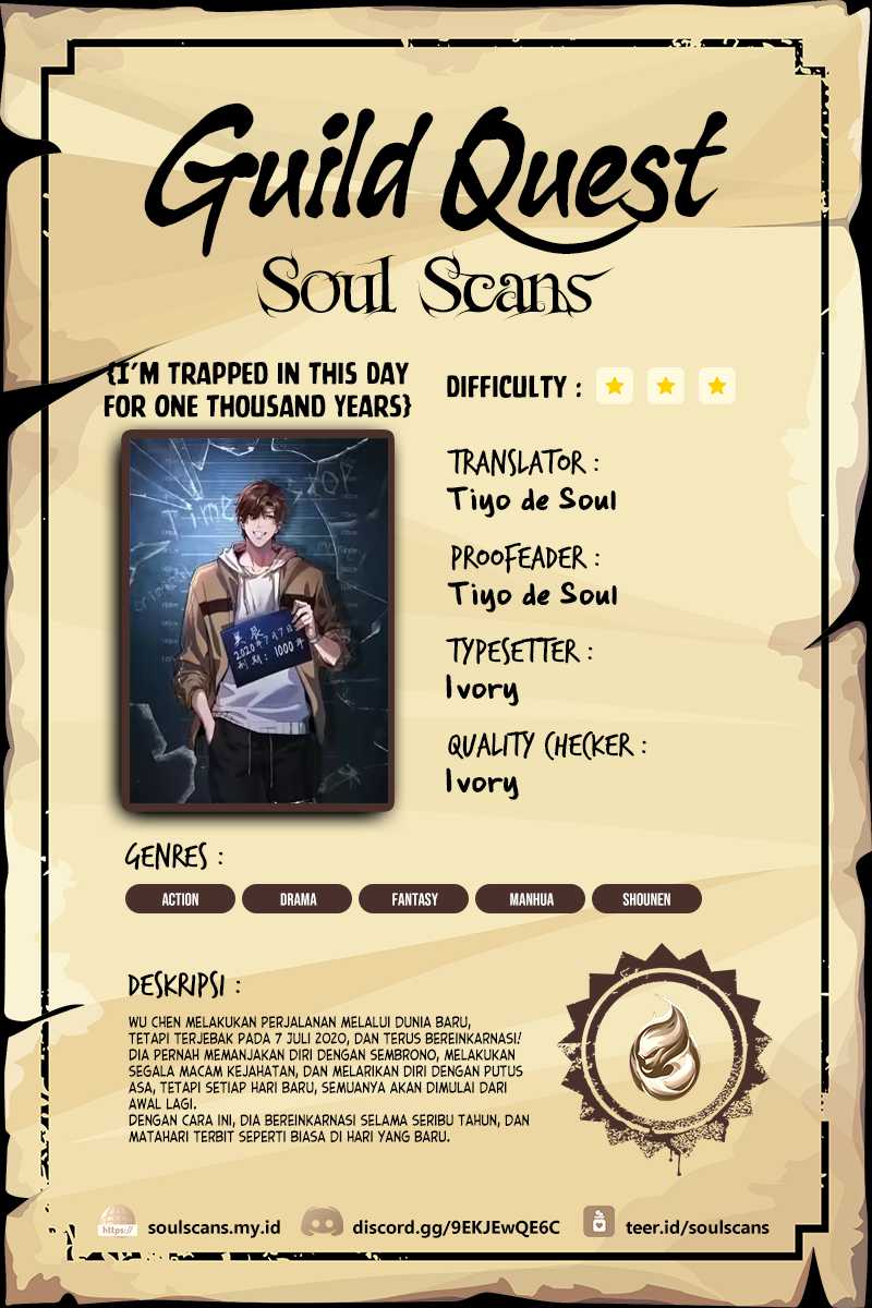 I’m Trapped in This Day for One Thousand Years Chapter 77 - halaman 1