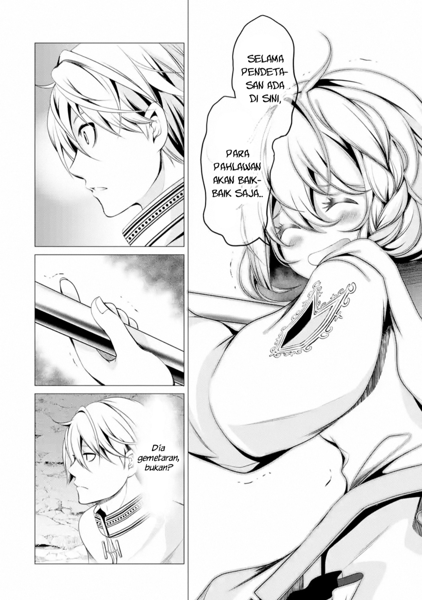 I’m Working at the Church as a Priest, but I Want to be Cut Some Slack from the Mutilated Bodies of the Heroes that Keep Getting Sent to Me Chapter 1.2 - halaman 24