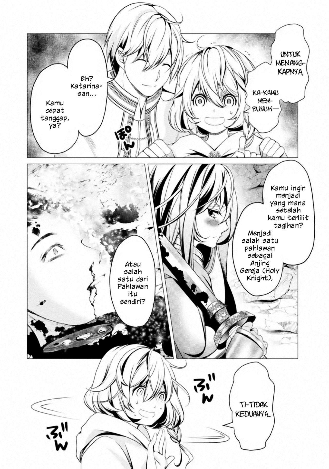 I’m Working at the Church as a Priest, but I Want to be Cut Some Slack from the Mutilated Bodies of the Heroes that Keep Getting Sent to Me Chapter 1.2 - halaman 35