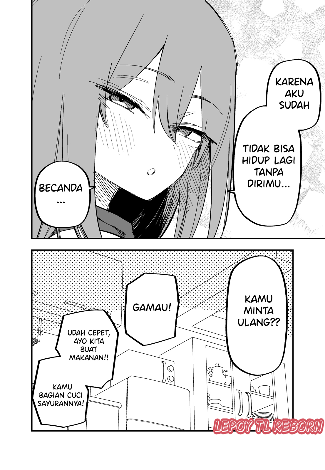 I'm Worried About My Girlfriend, Who Used to be Covered in Bruises Chapter 10 - halaman 2