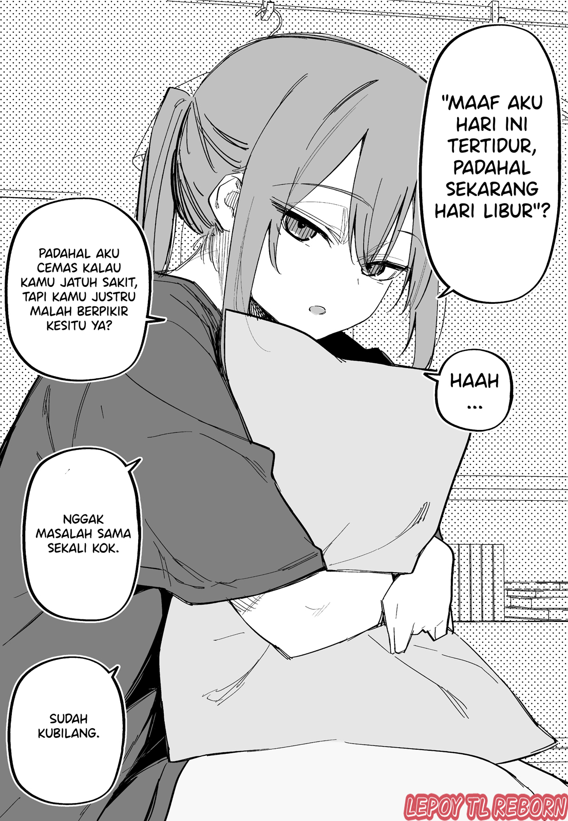 I'm Worried About My Girlfriend, Who Used to be Covered in Bruises Chapter 13 - halaman 1