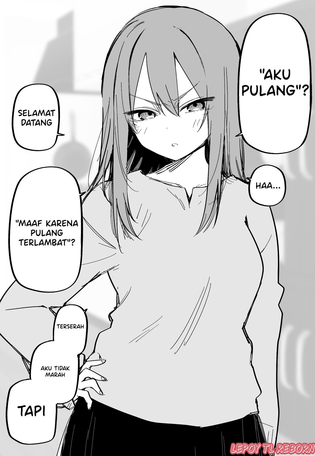 I'm Worried About My Girlfriend, Who Used to be Covered in Bruises Chapter 20 - halaman 1