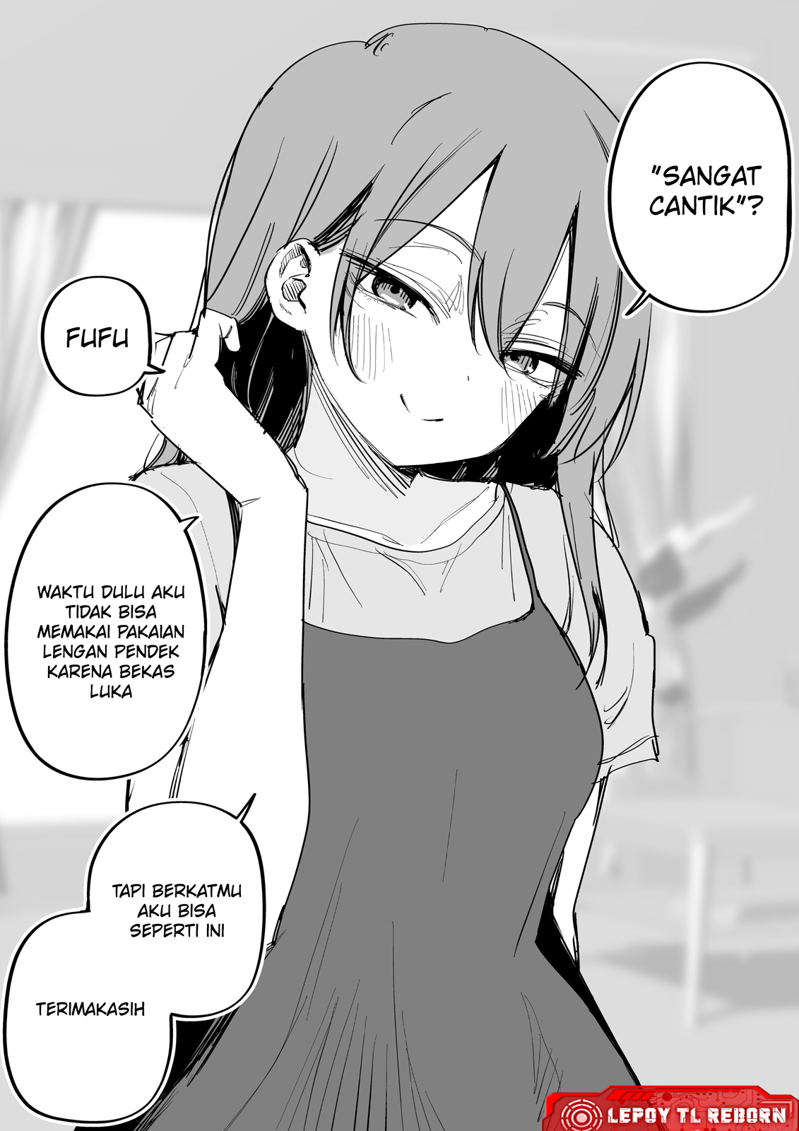 I'm Worried About My Girlfriend, Who Used to be Covered in Bruises Chapter 27.5 - halaman 1
