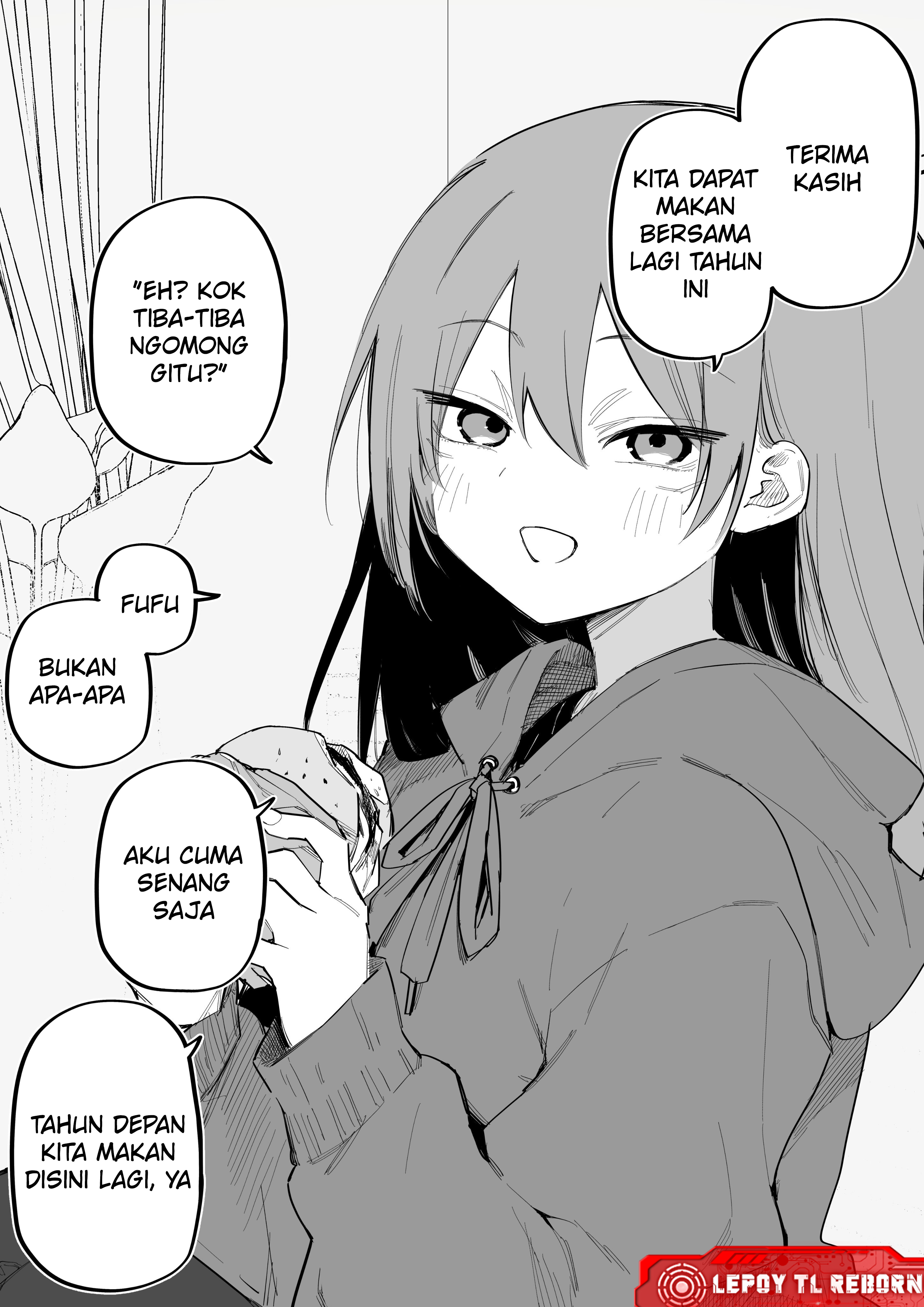 I'm Worried About My Girlfriend, Who Used to be Covered in Bruises Chapter 29.7 - halaman 1