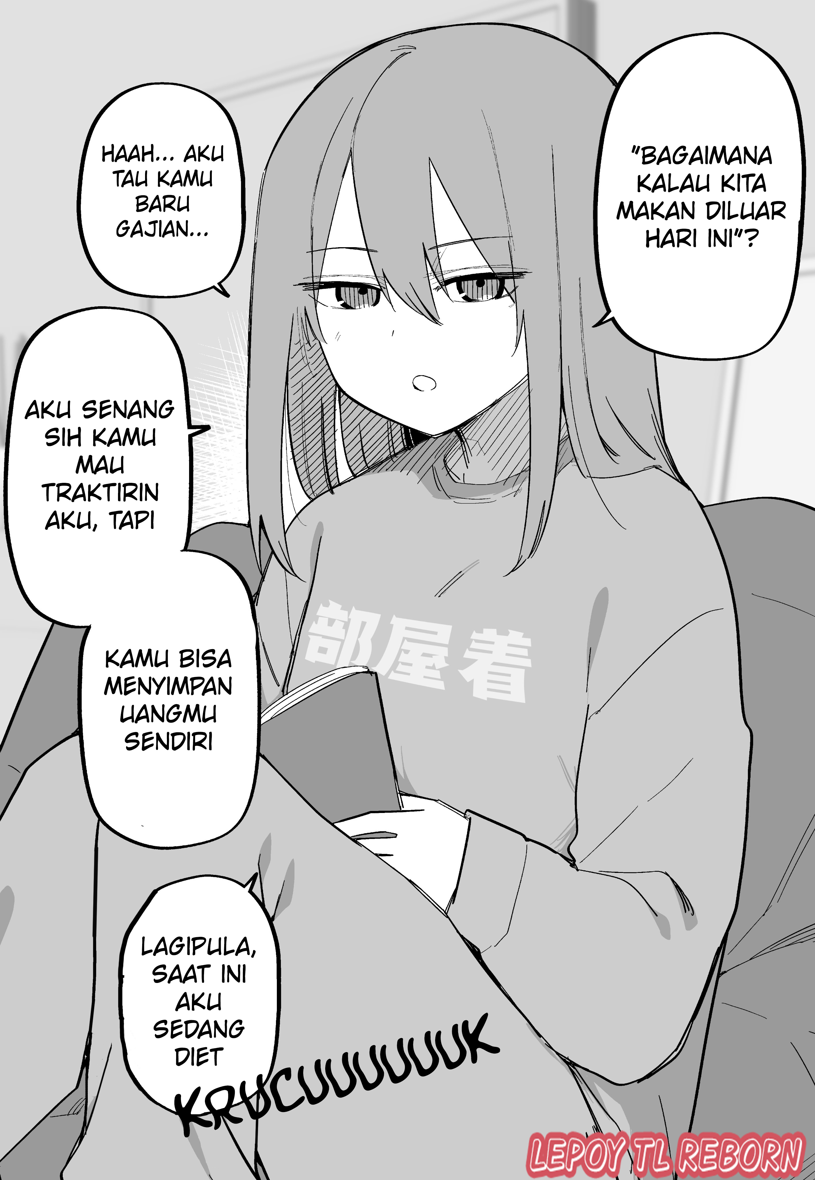 I'm Worried About My Girlfriend, Who Used to be Covered in Bruises Chapter 3 - halaman 1