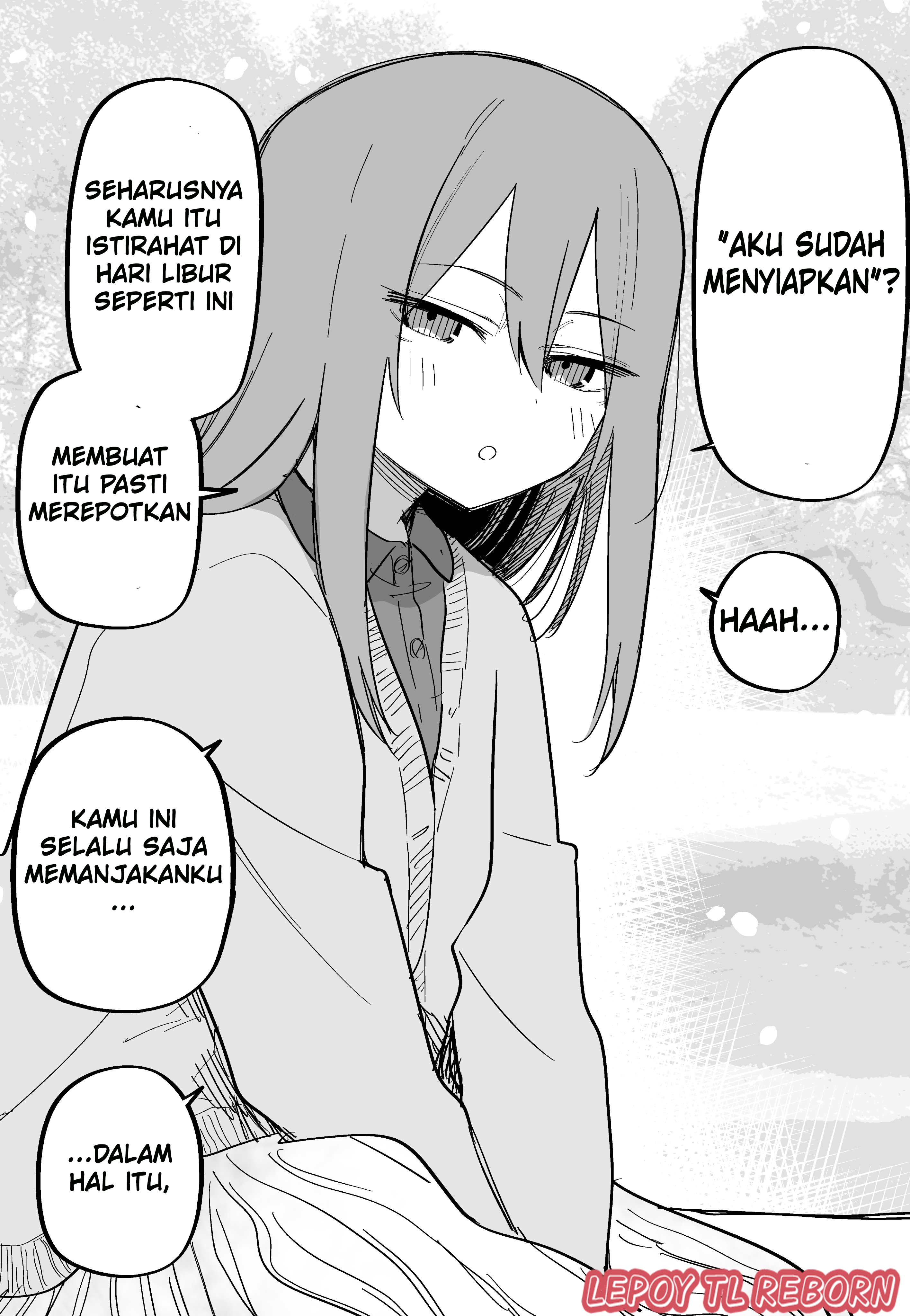 I'm Worried About My Girlfriend, Who Used to be Covered in Bruises Chapter 4 - halaman 1