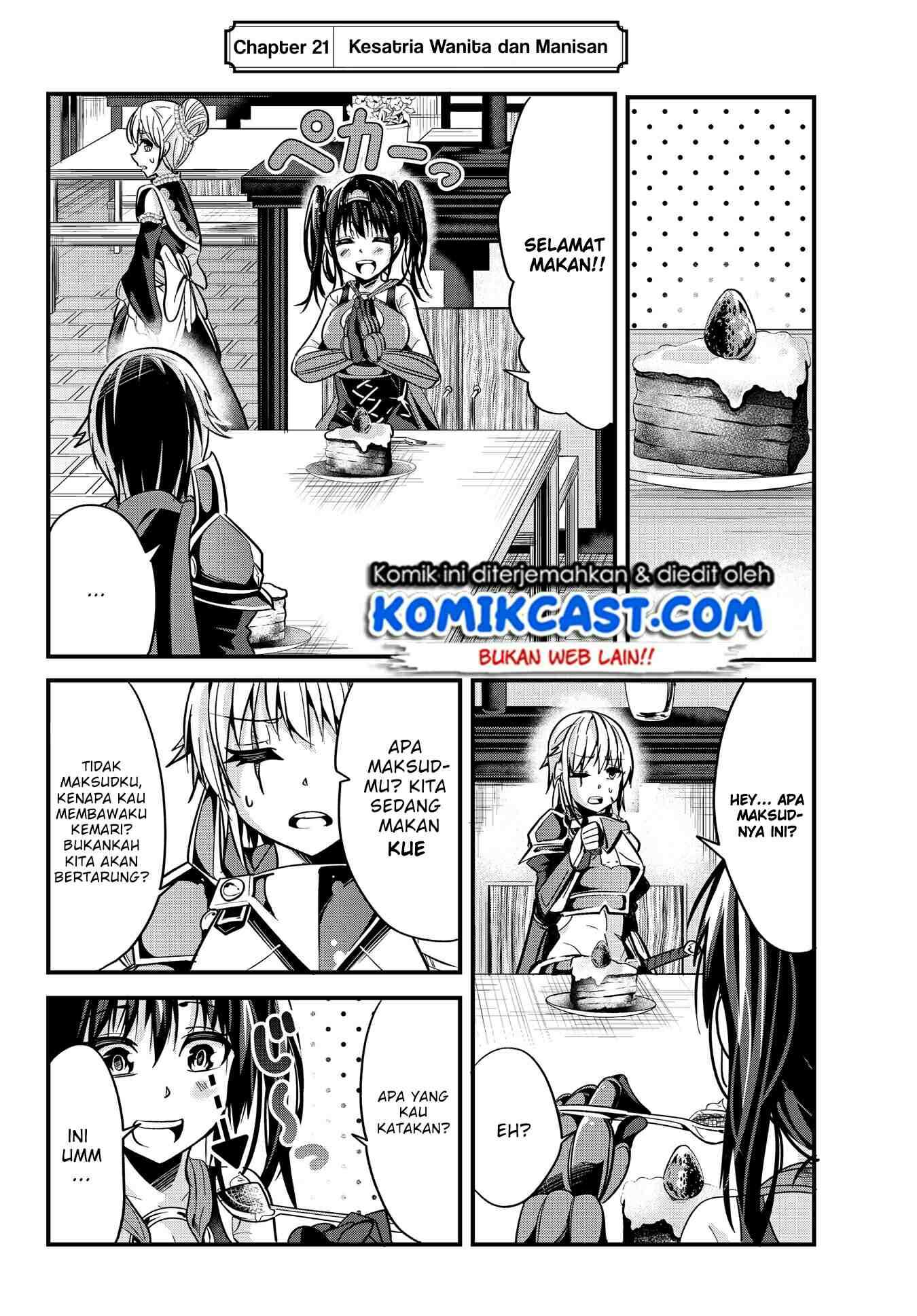 Ima Made Ichido mo Onna Atsukaisareta koto ga nai Onna Kishi wo Onna Atsukai suru Chapter 21 - halaman 3